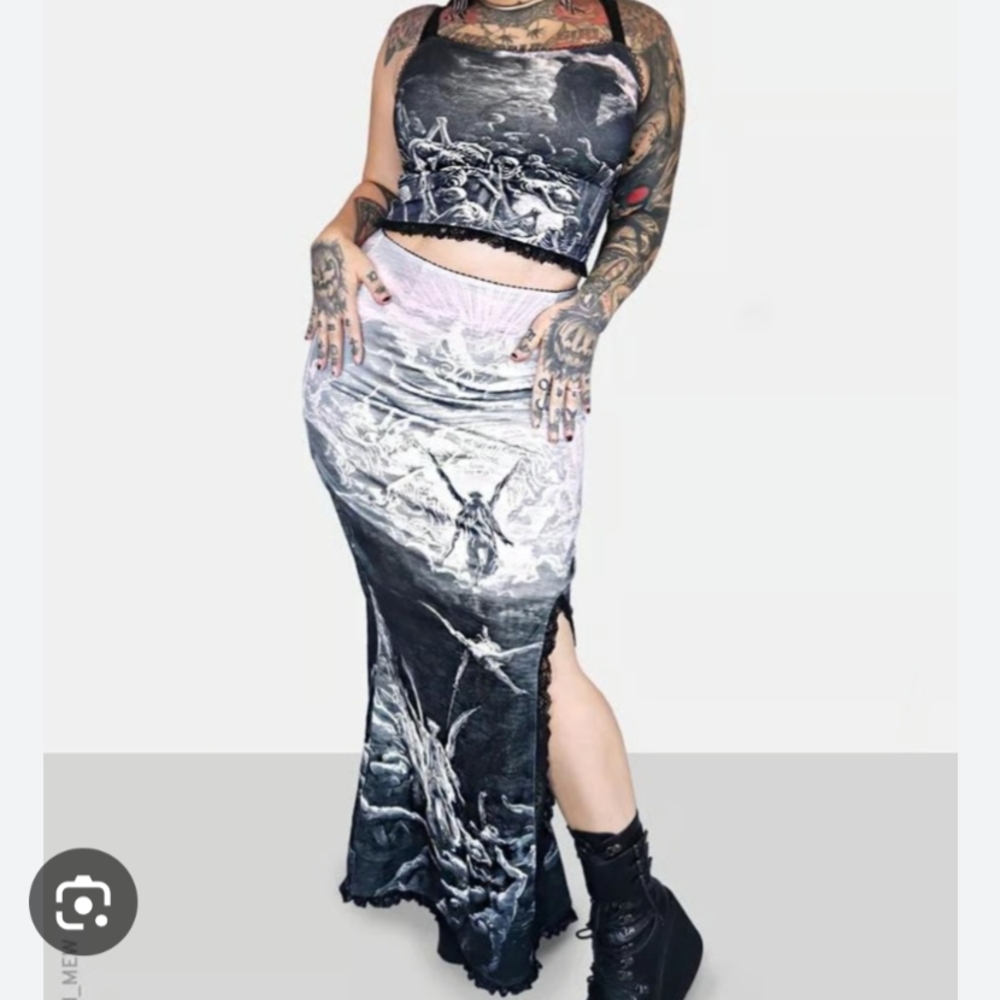 Forest Ink Judgement Day Skirt